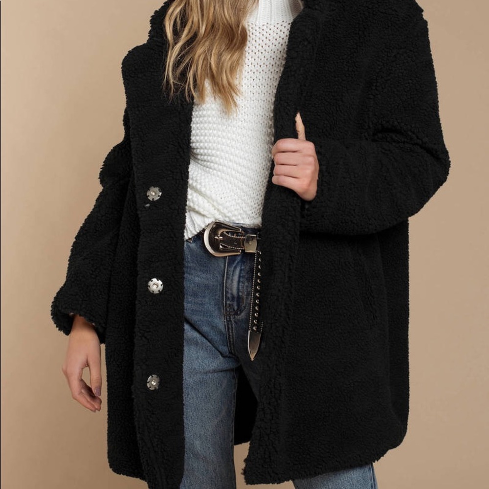 Black Teddy Jacket